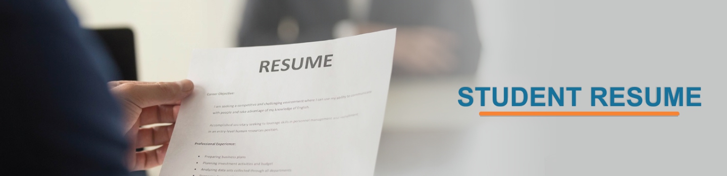 Student resume services | Fresh graduate resumes by professionals